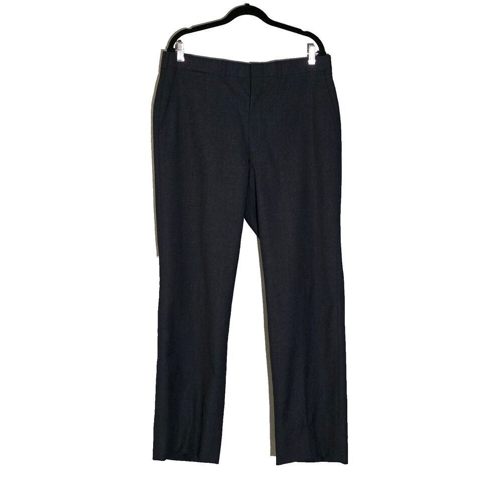 Burberry's Mens Trousers 100% Wool Sz 34 X 32 Blue